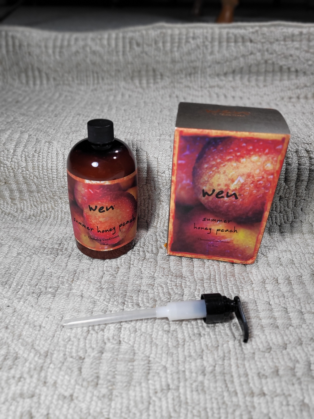 WEN Summer Honey Peach cleansing conditioner 16 oz.